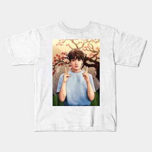 BTS JUNGKOOK CUTE Kids T-Shirt